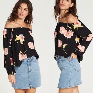 𝅺BILLABONG Mi Amore Blouse Size S